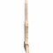 Ekena Millwork Richland Smooth Timber Gable Bracket, Douglas Fir, 48"W x 28"H x 1 1/2"D x 3 1/2"F, 14/12 Pitch GBW048X28X0204RIC00SDF - alternate 3